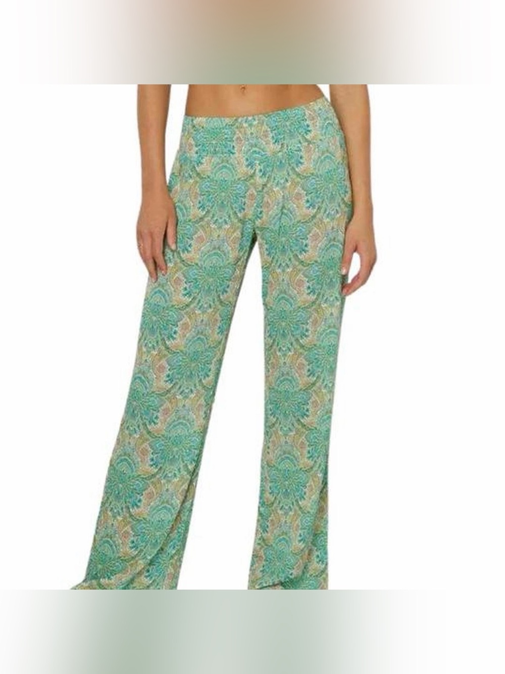 O'Neill Turquoise Paisley Pants